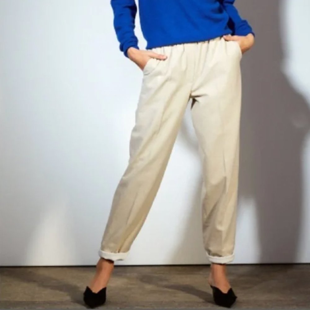 Aritzia- Wifred Le Fou- Anise Wool Pant